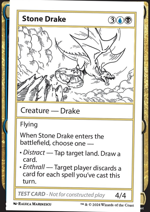 Stone Drake [#0363 Playtest] (MB2-R)