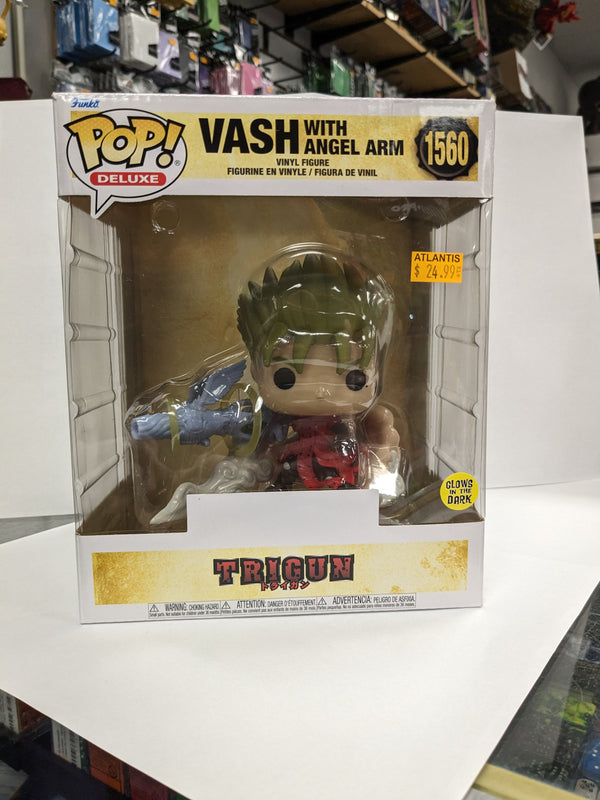 POP Figure Deluxe: Trigun #1560 - Vash w/ Angel Arm (Damaged)