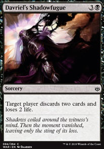 Davriel's Shadowfugue (WAR-C)