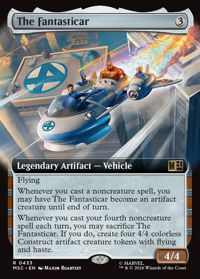 The Fantasticar [ #0433 Extended Art ] (MSC-R)