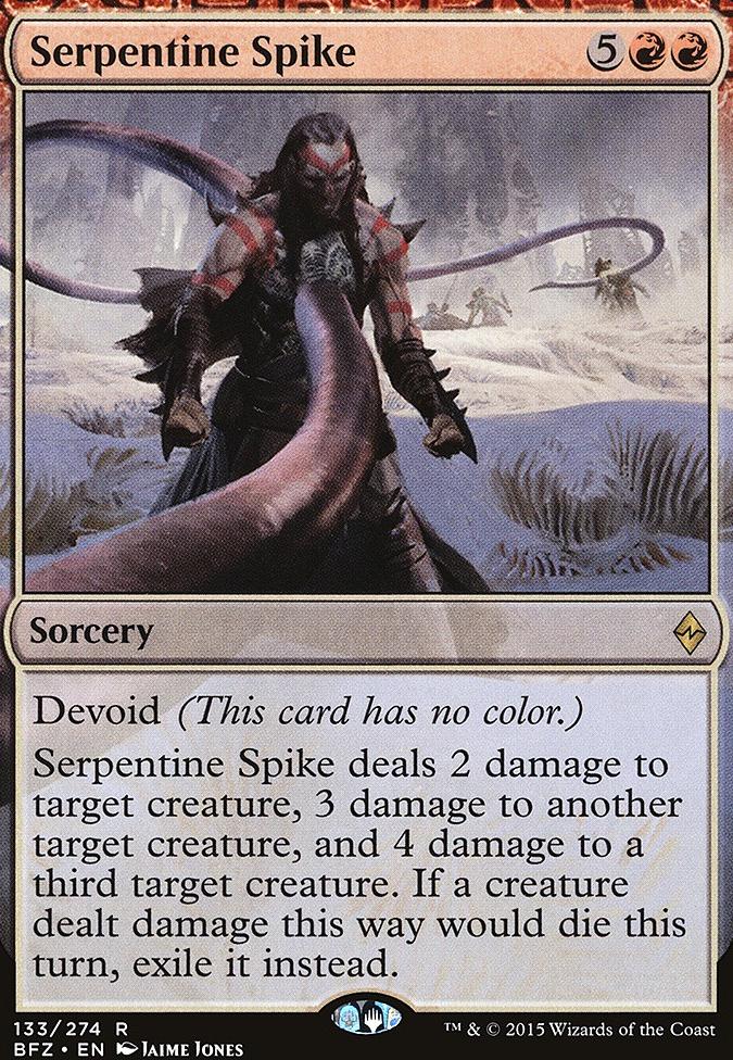 Serpentine Spike (BFZ-R-FOIL)