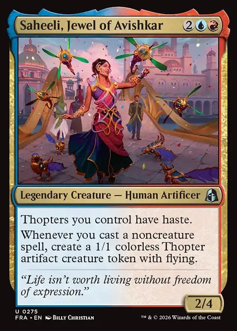 Saheeli, Jewel of Avishkar [ #0275 ] (FRA-U)