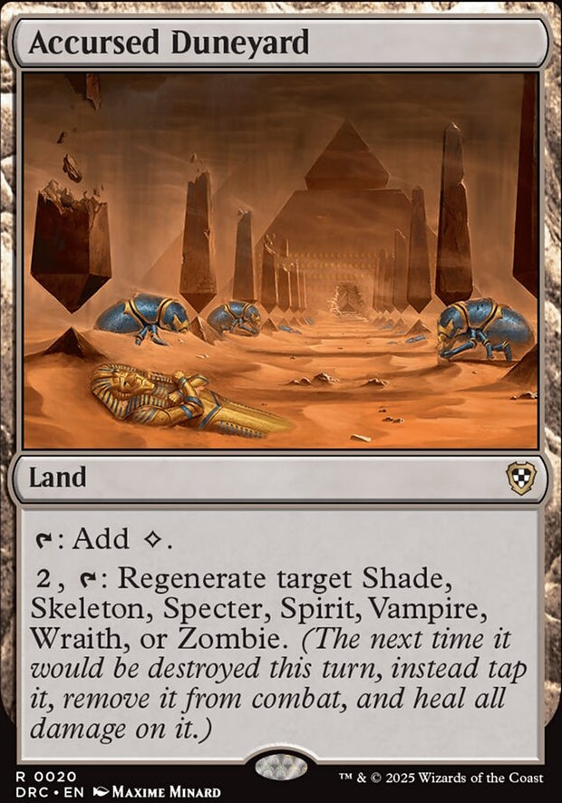 Accursed Duneyard [ #0020 ] (DRC-R)