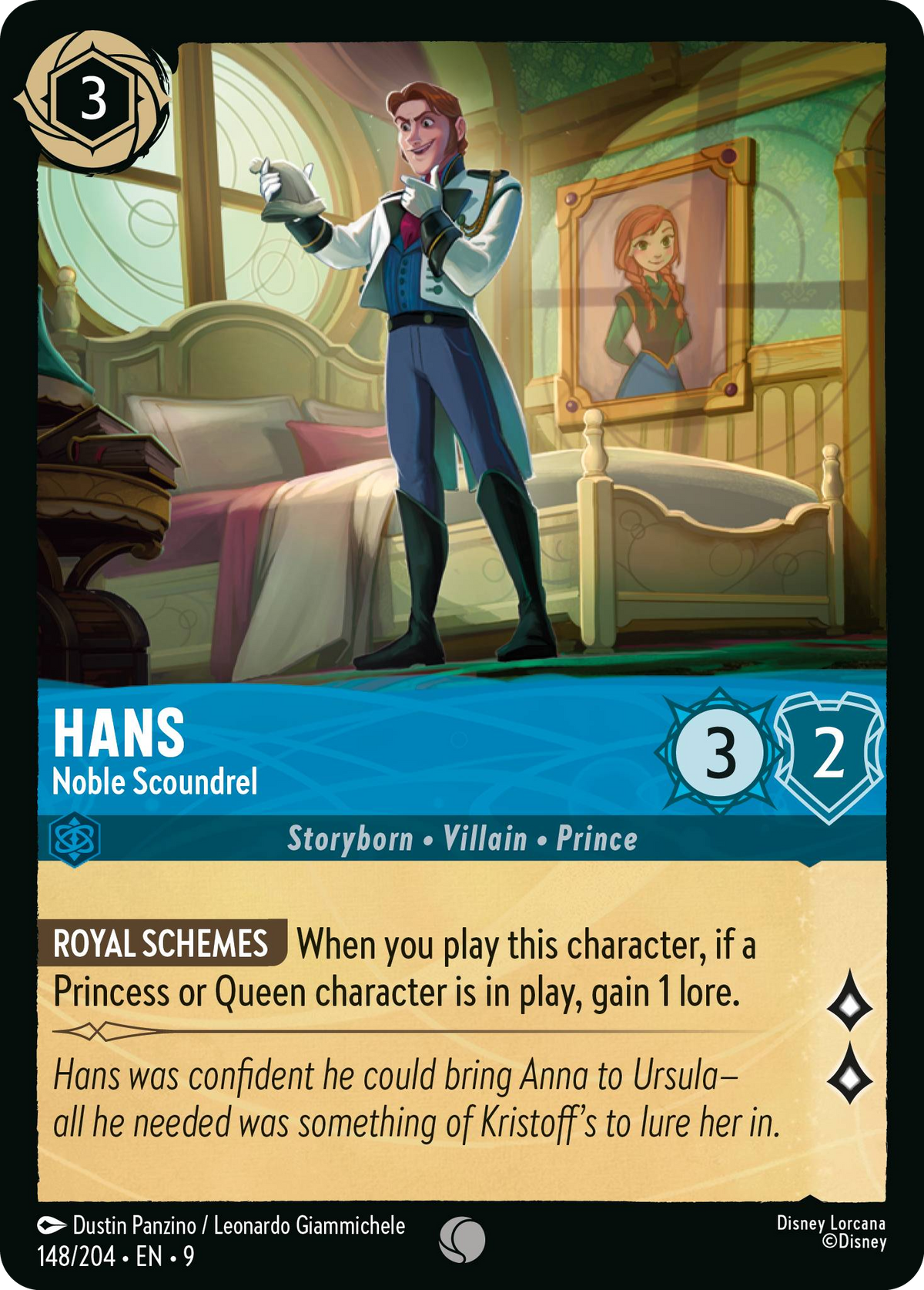 Hans - Noble Scoundrel (148/204 - Fabled)  Common
