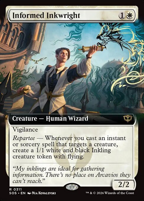 Informed Inkwright [ #0311 Extended Art ] (SOS-R)