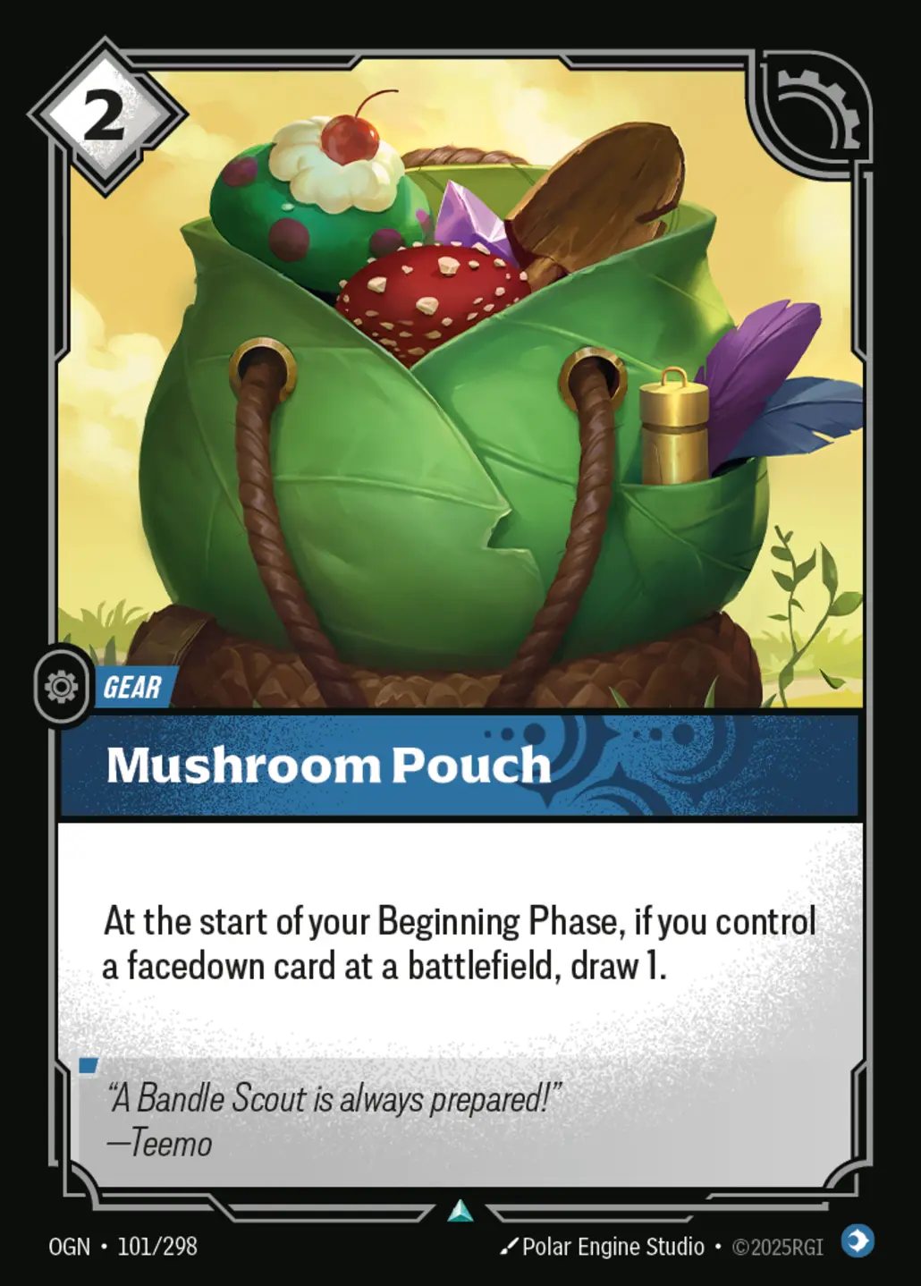Mushroom Pouch - 101/298 (OGN) Uncommon
