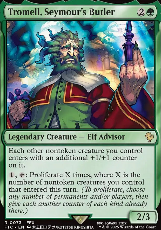 Tromell, Seymour's Butler [ #0073 ] (FIC-R)