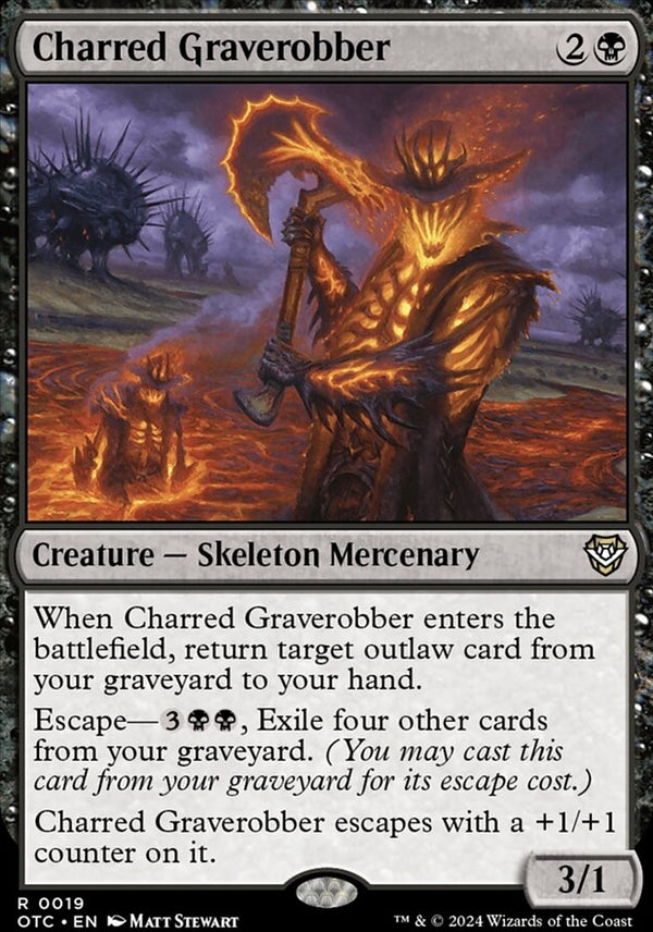 Charred Graverobber [#0019] (OTC-R)