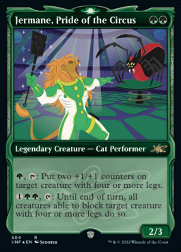 Jermane, Pride of the Circus [#504 Galaxy Foil / Showcase] (UNF-R)