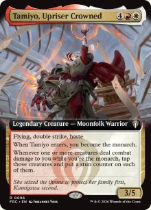 Tamiyo, Upriser Crowned [ #0096 Extended Art ] (FRC-R)