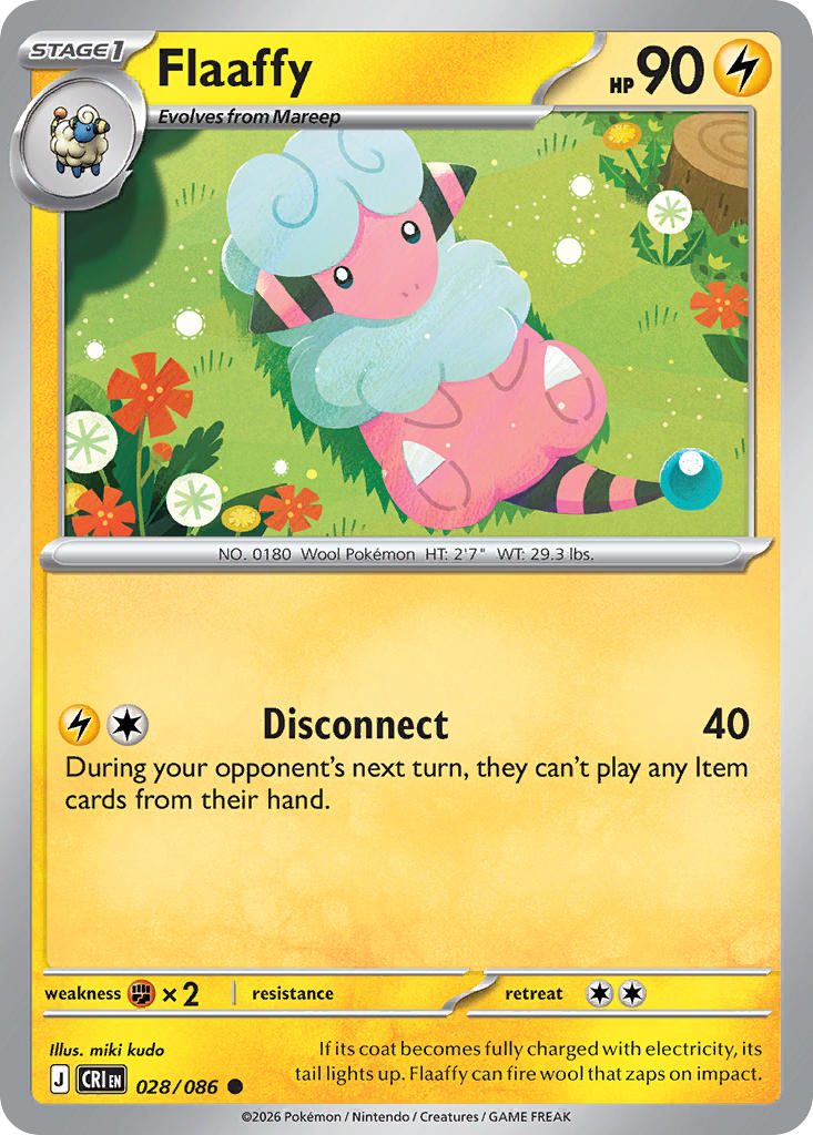 Flaaffy - 028/086 (CRI) Common