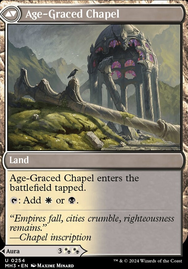 Glasswing Grace // Age-Graced Chapel [#0255] (MH3-U-FOIL)