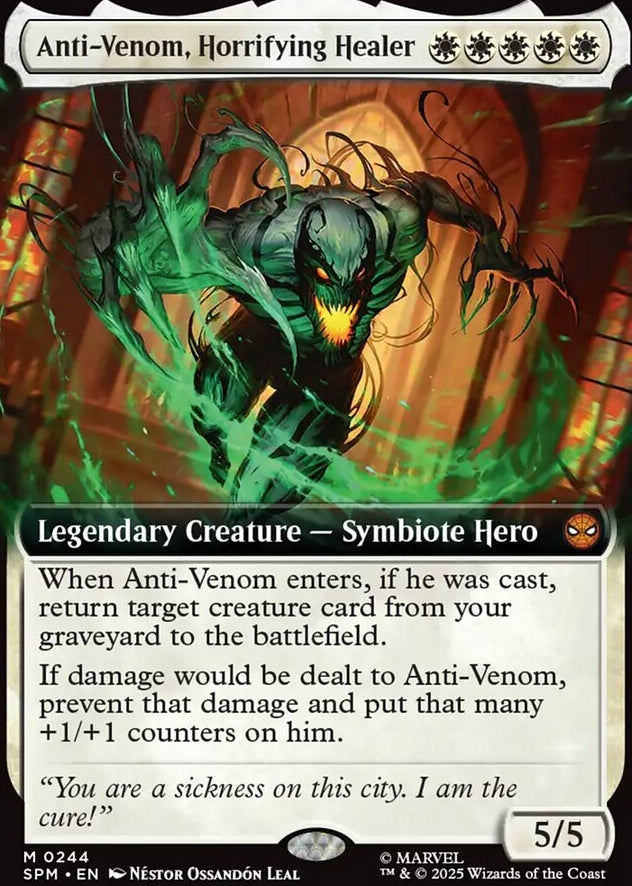 Anti-Venom, Horrifying Healer [ #0244 Extended Art ] (SPM-M)