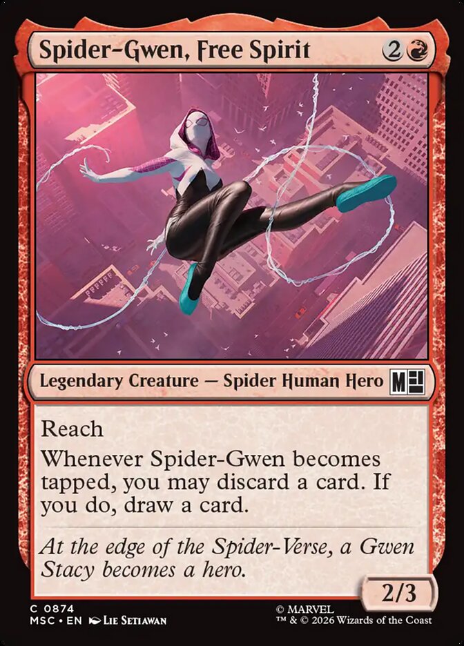 Spider-Gwen, Free Spirit [ #0874 ] (MSC-C)