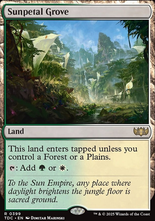 Sunpetal Grove [ #0399 ] (TDC-R)