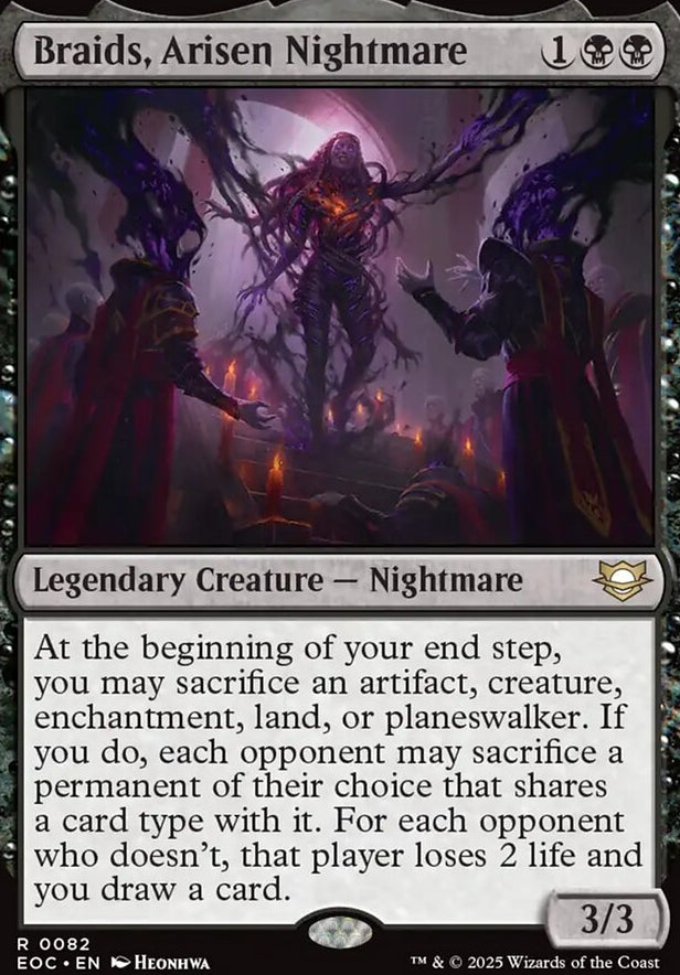 Braids, Arisen Nightmare [ #0082 ] (EOC-R)