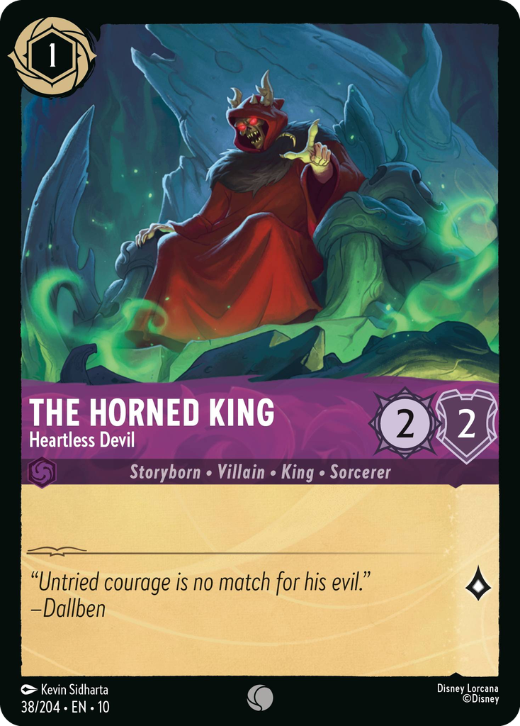 The Horned King - Heartless Devil (038/204 - Whispers in the Well) Common