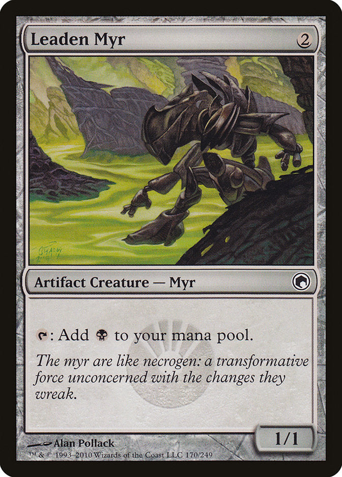 Leaden Myr (SOM-C-FOIL) Light Play