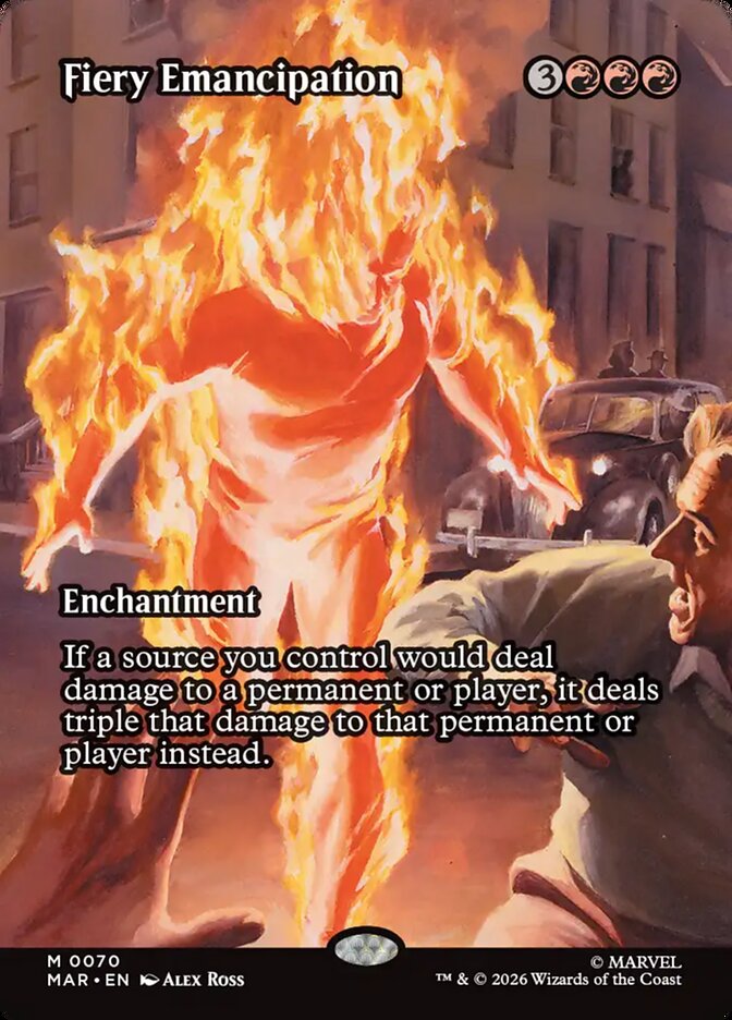 Fiery Emancipation [ #0070 Borderless ] (MAR-M)