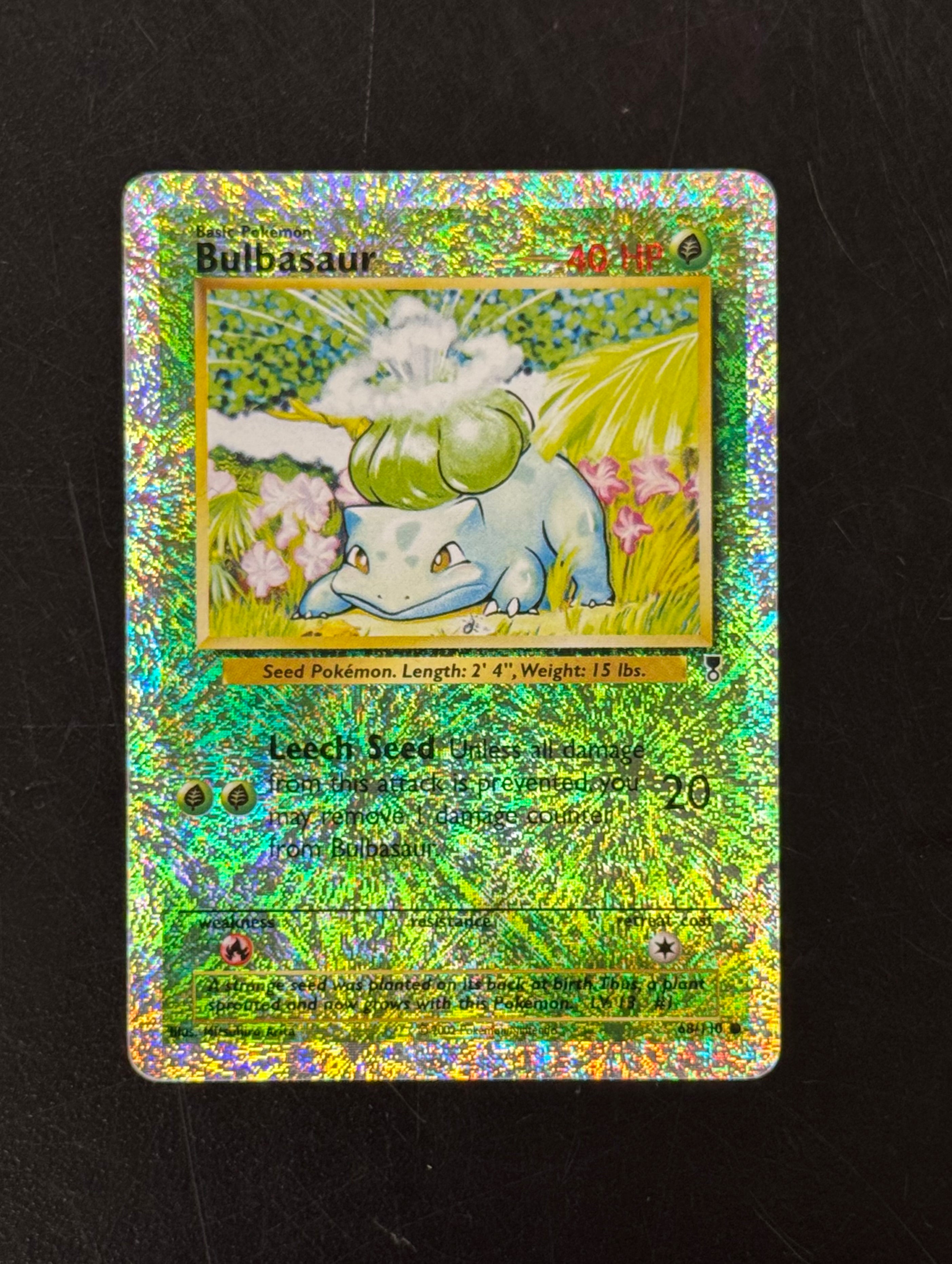 Bulbasaur - 068/110 (LC) Common - Heavy Play Reverse Holofoil