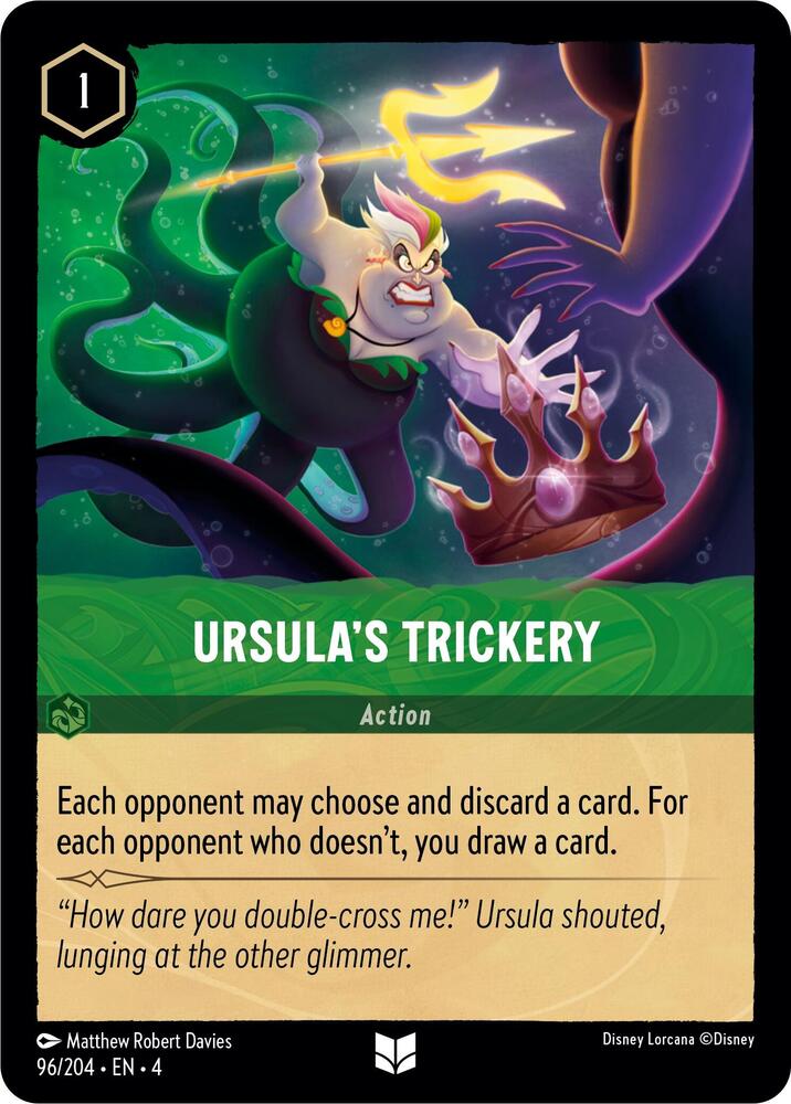 Ursula's Trickery (Ursula's Return 096/204) Uncommon - Near Mint