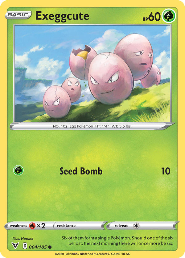 Exeggcute - 004/185 (SWSH04) Common - Near Mint