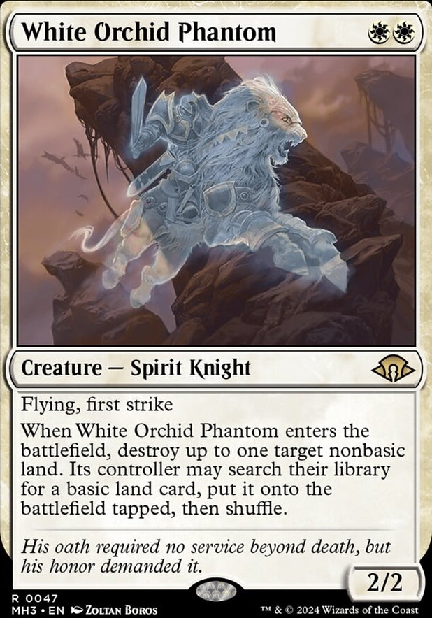 White Orchid Phantom [#0047] (MH3-R-FOIL)