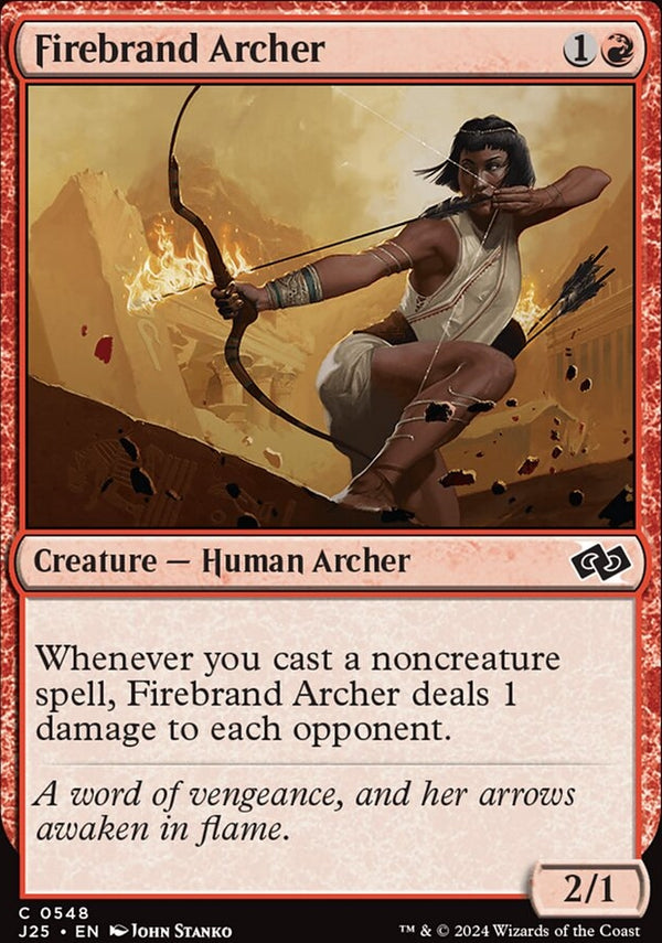 Firebrand Archer [#0548] (J25-C)