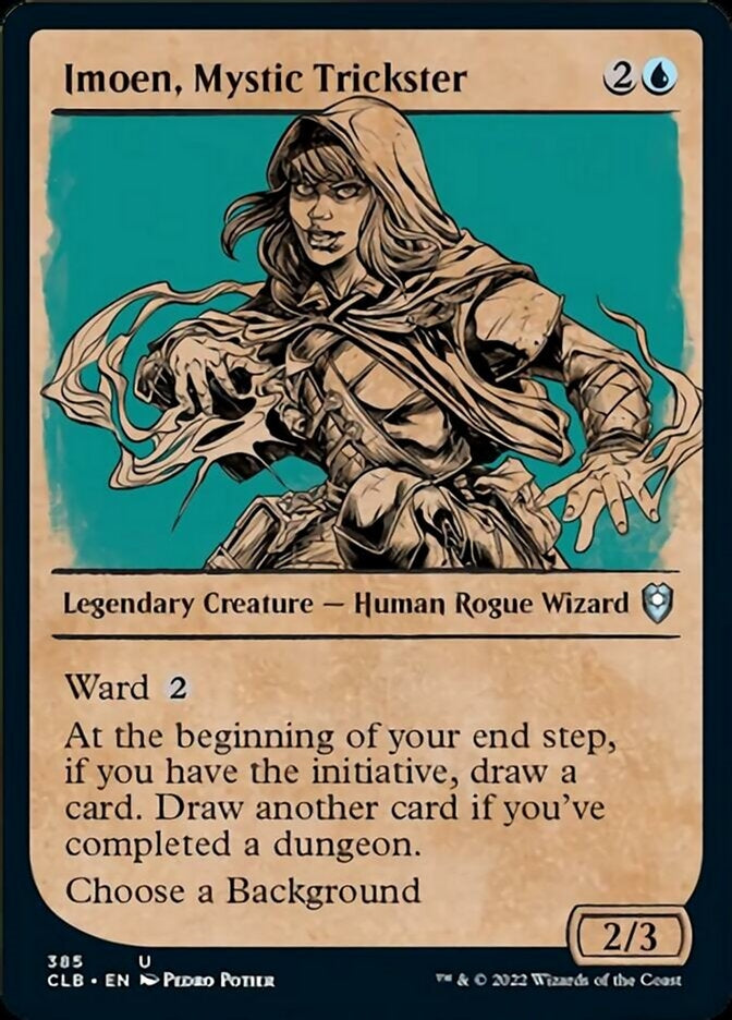 Imoen, Mystic Trickster [#385 Showcase] (CLB-U)