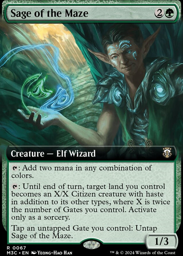 Sage of the Maze [#0067 Extended Art] (M3C-R)