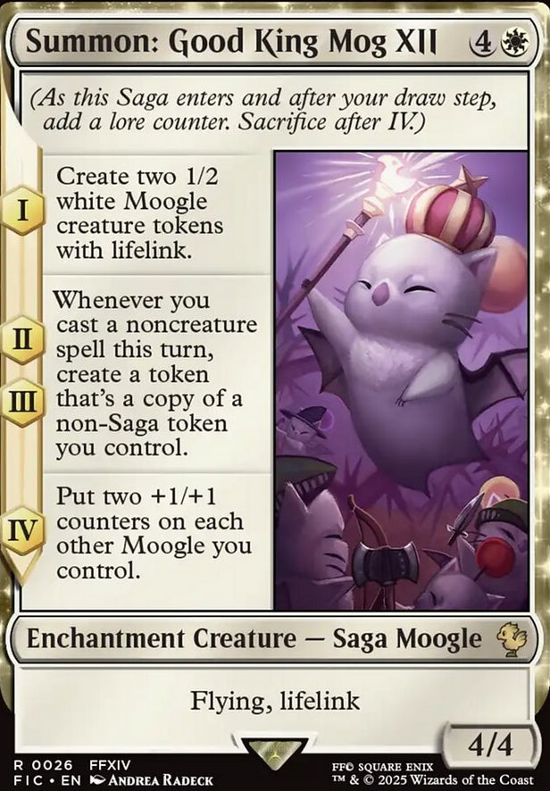 Summon: Good King Mog XII [ #0026 ] (FIC-R)