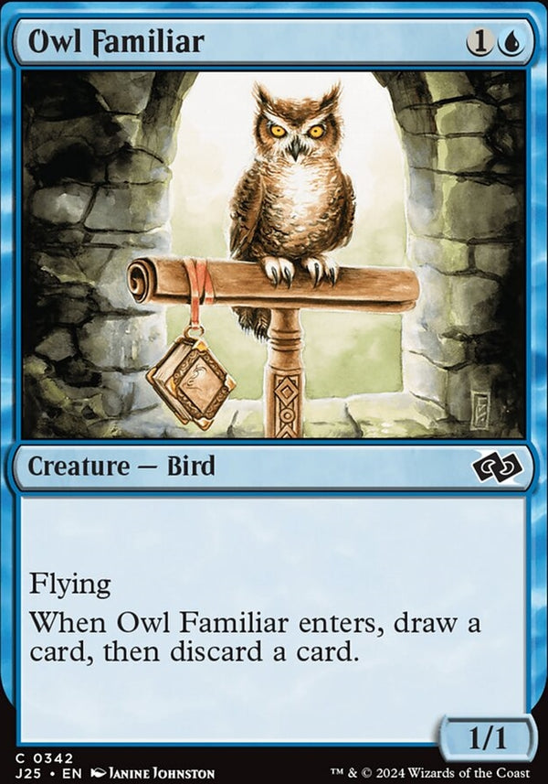 Owl Familiar [#0342] (J25-C)