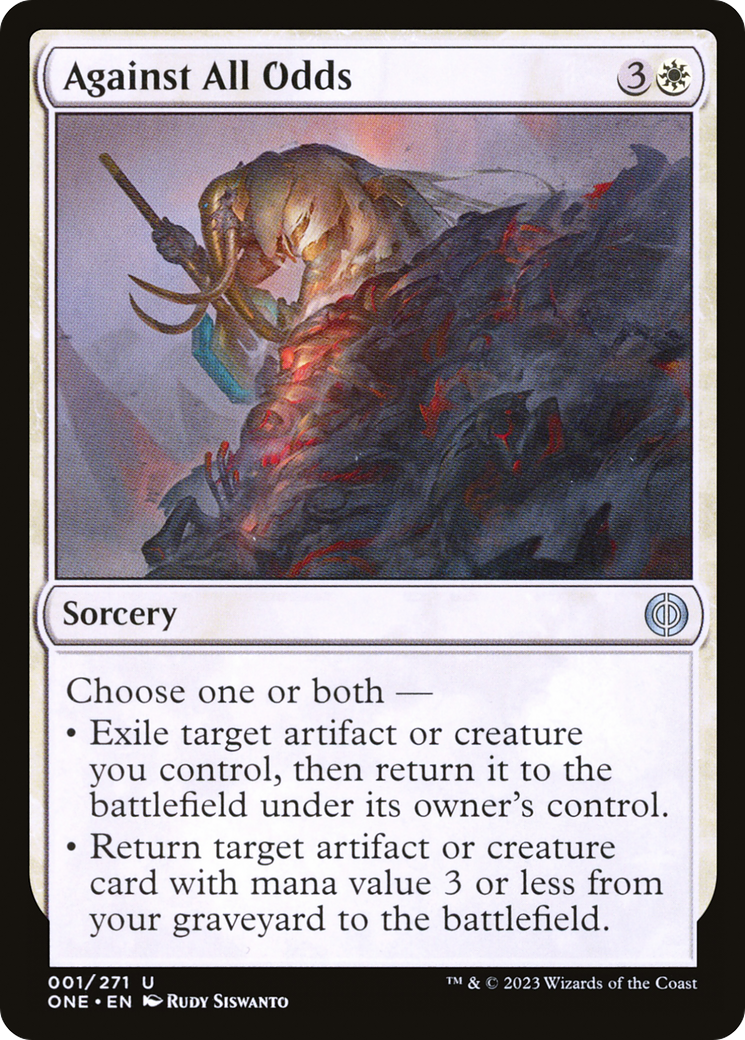 Against All Odds (ONE-U-FOIL)