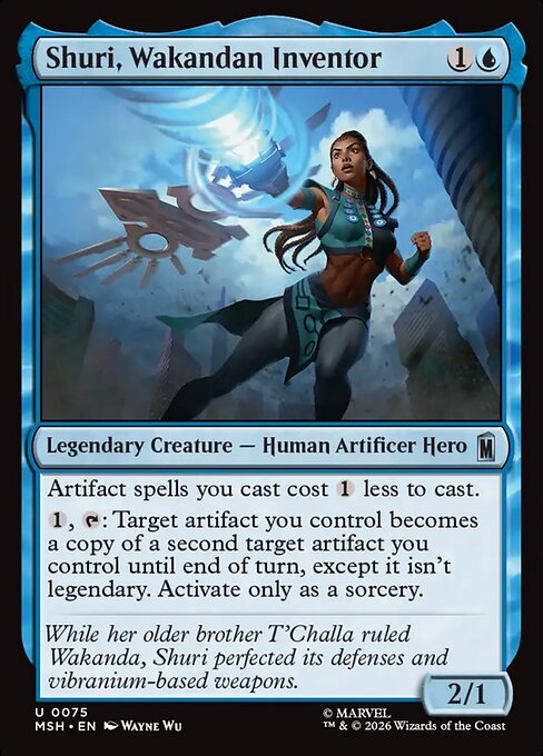 Shuri, Wakandan Inventor [ #0075 ] (MSH-U)