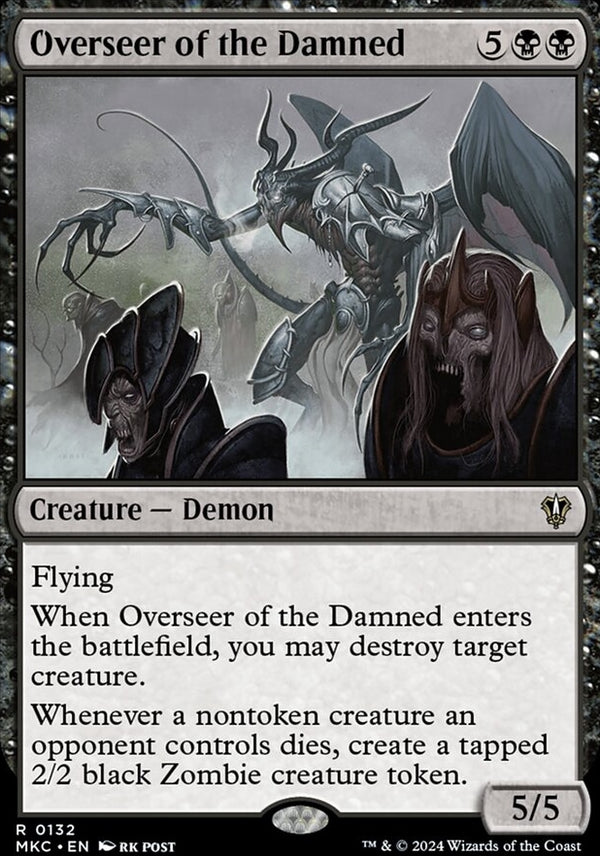 Overseer of the Damned [#0132] (MKC-R)