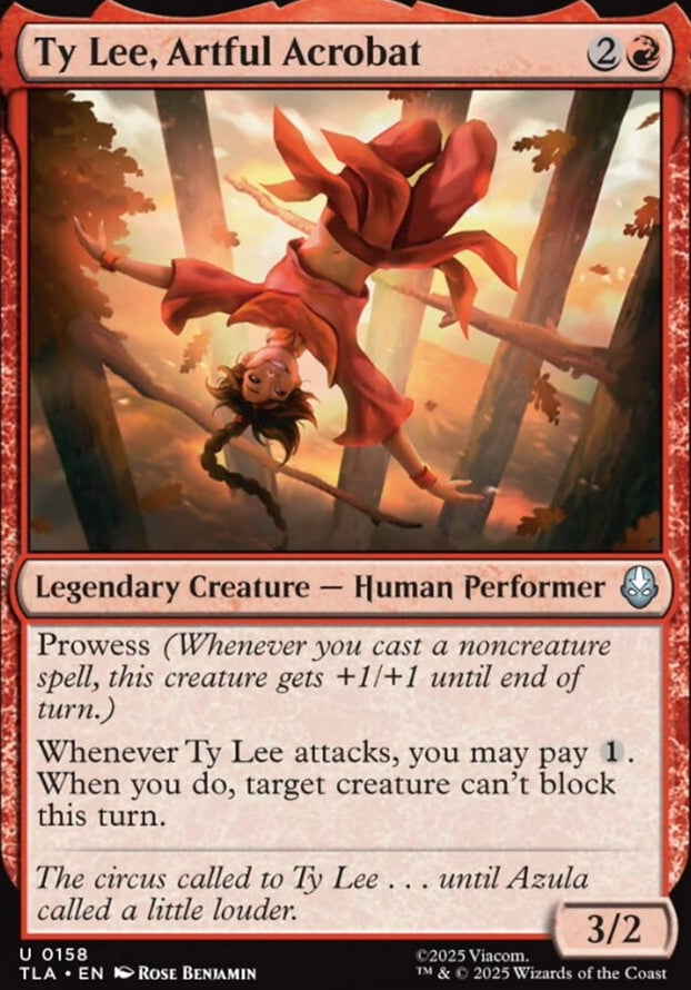Ty Lee, Artful Acrobat [ #0158 ] (TLA-U)
