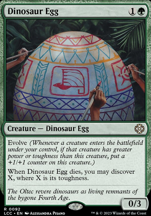 Dinosaur Egg [#0092] (LCC-R)