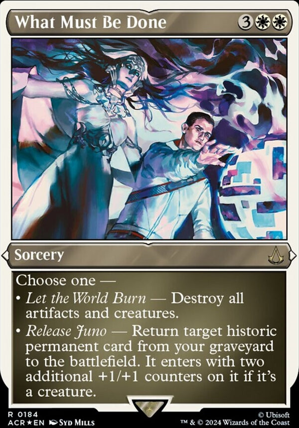 What Must Be Done [#0184 Etched Foil] (ACR-R)