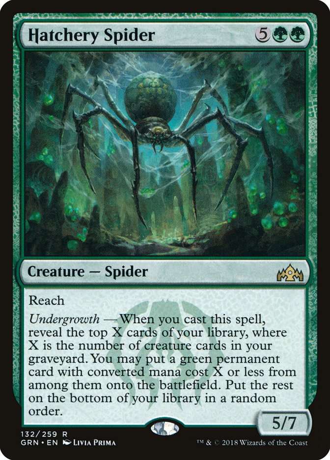 Hatchery Spider (GRN-R)