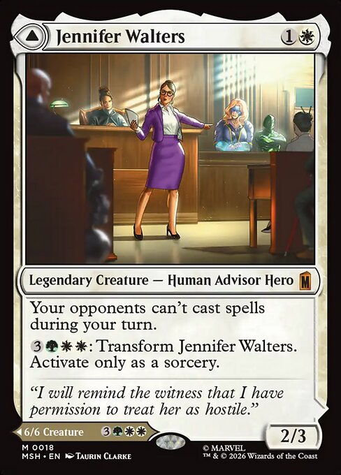 Jennifer Walters // The Sensational She-Hulk [ #0018 ] (MSH-M)