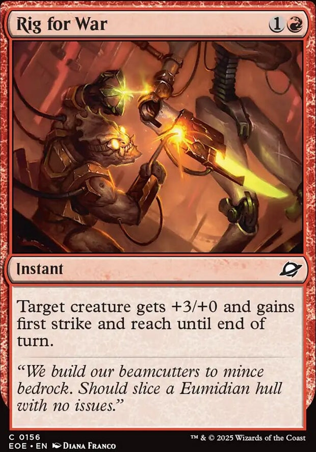 Rig for War [ #0156 ] (EOE-C)