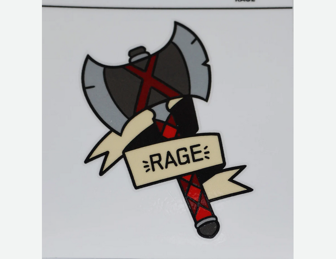 Class Action Sticker: Rage