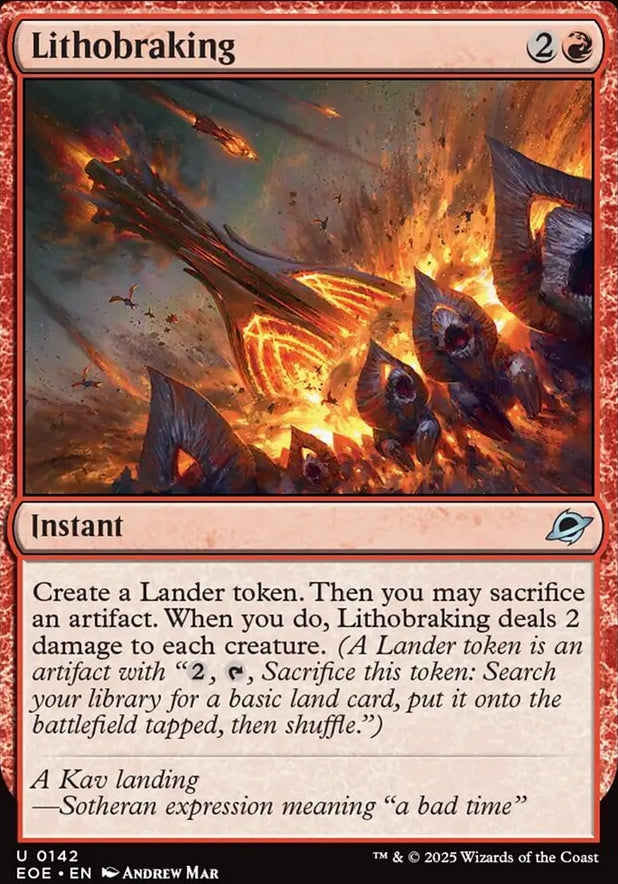 Lithobraking [ #0142 ] (EOE-U)