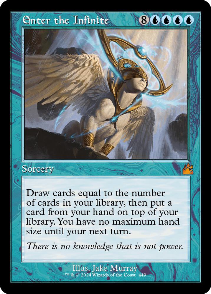 Enter the Infinite [#0449 Retro Frame] (RVR-M-FOIL)