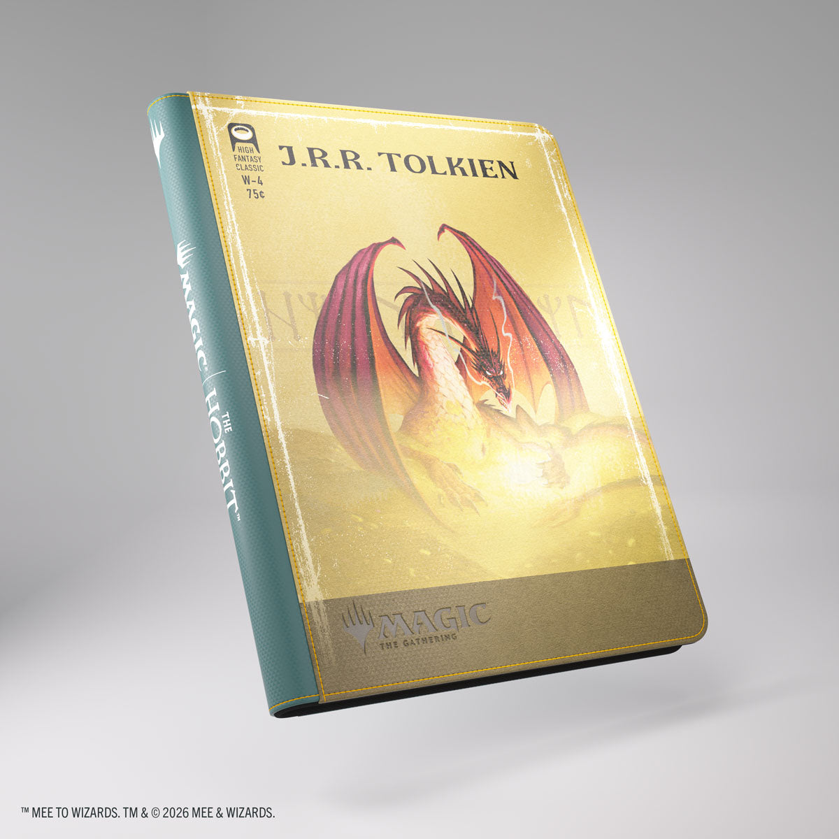 GameGenic: Zip-Up Album 18-Pocket - MTG: The Hobbit - Gleaming Splendor/The King of Dale