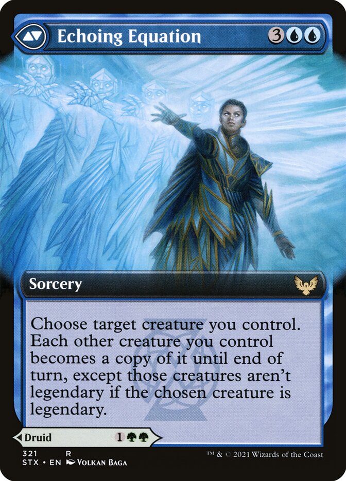 Augmenter Pugilist // Echoing Equation [#321 Extended Art] (STX-R-FOIL)