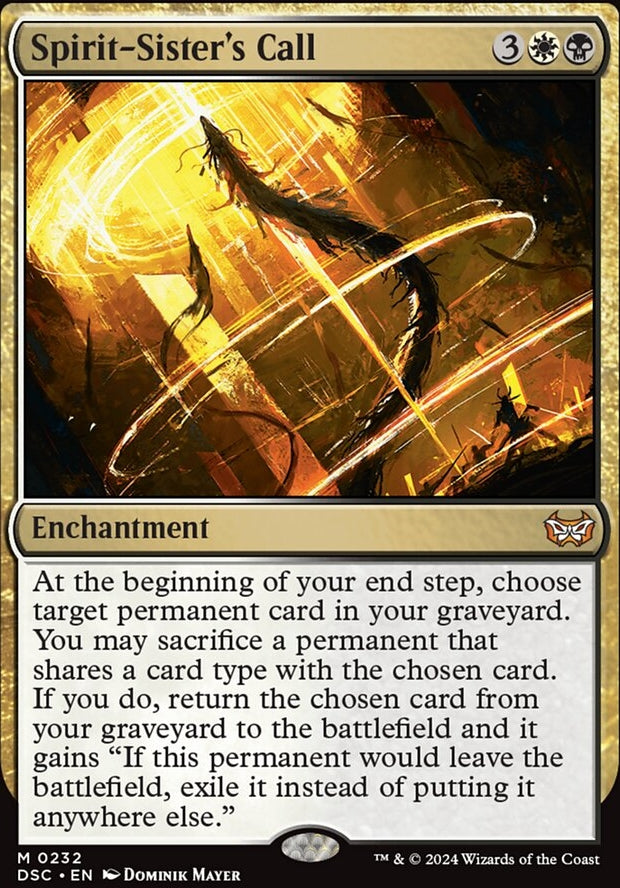 Spirit-Sister's Call [#0232] (DSC-M)