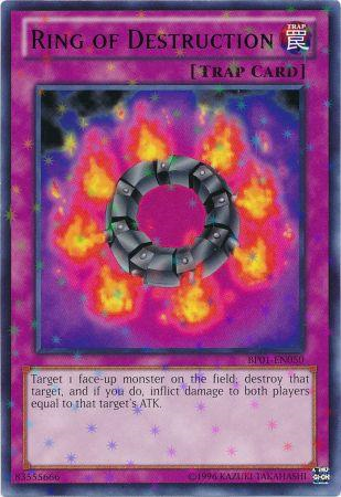 Ring of Destruction (Starfoil) (BP01-EN050) Starfoil Rare - Near Mint Unlimited