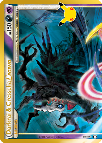 Darkrai & Cresselia Legend (Top) - 099/102 (30C) Classic Collection