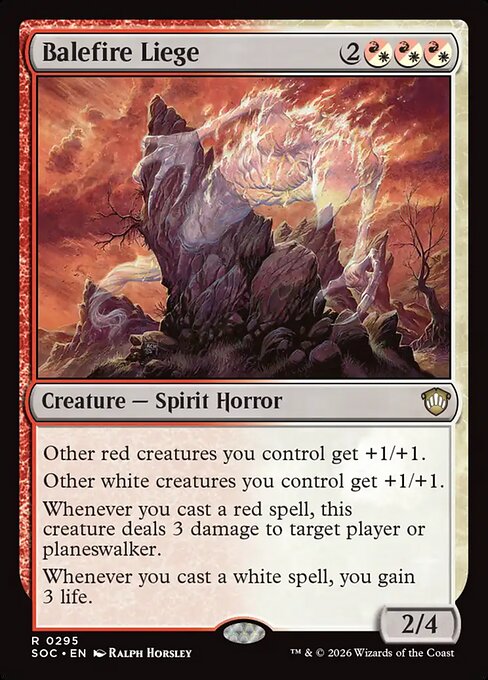 Balefire Liege [ #0295 ] (SOC-R)